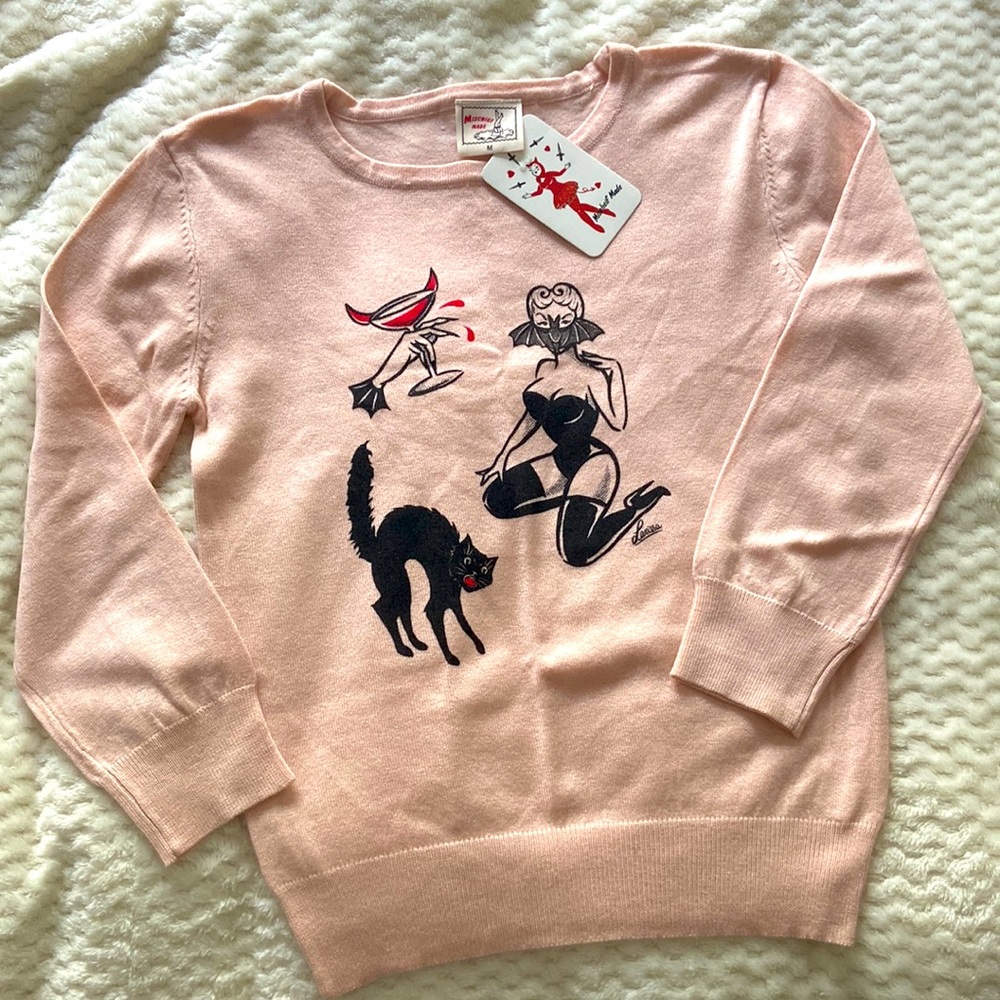 Bat Girl Sweater
